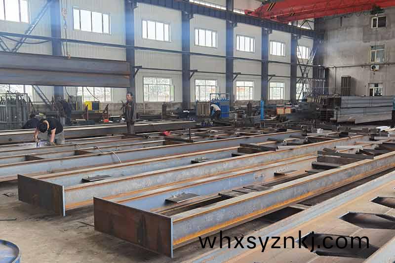 沈陽(yang)鋼結構車間一(yi)角